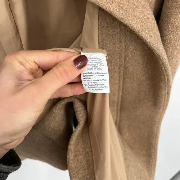 J. Crew Tan Women's Coat - Picture 6 of 11